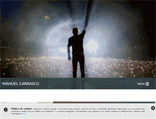 Tablet Screenshot of manuelcarrasco.es